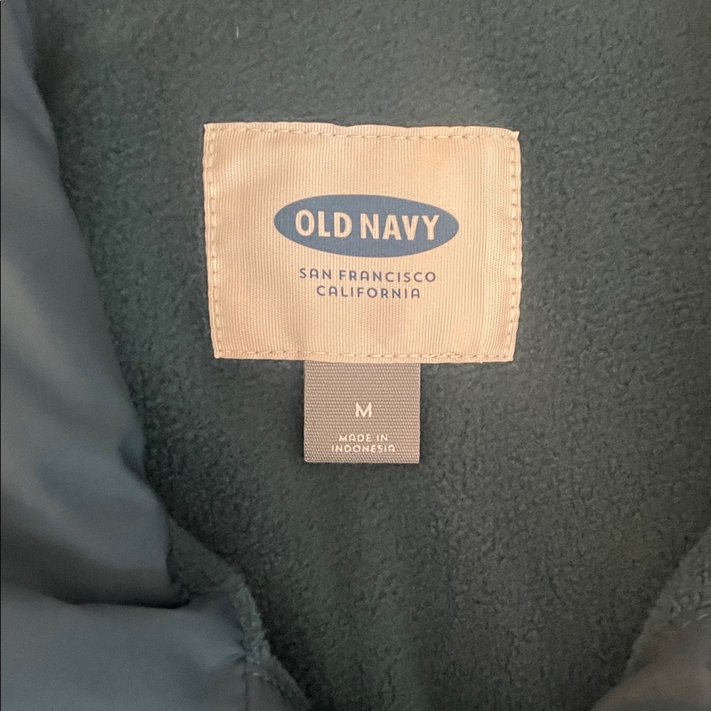 Old Navy Dark Blue Quilted Puffer Jacket - Picture 3 of 5